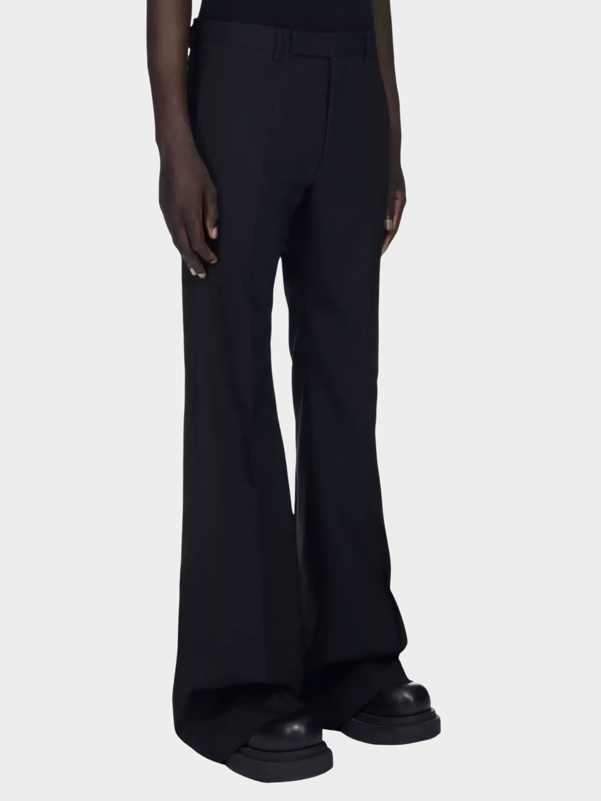 Structured Flare Pants