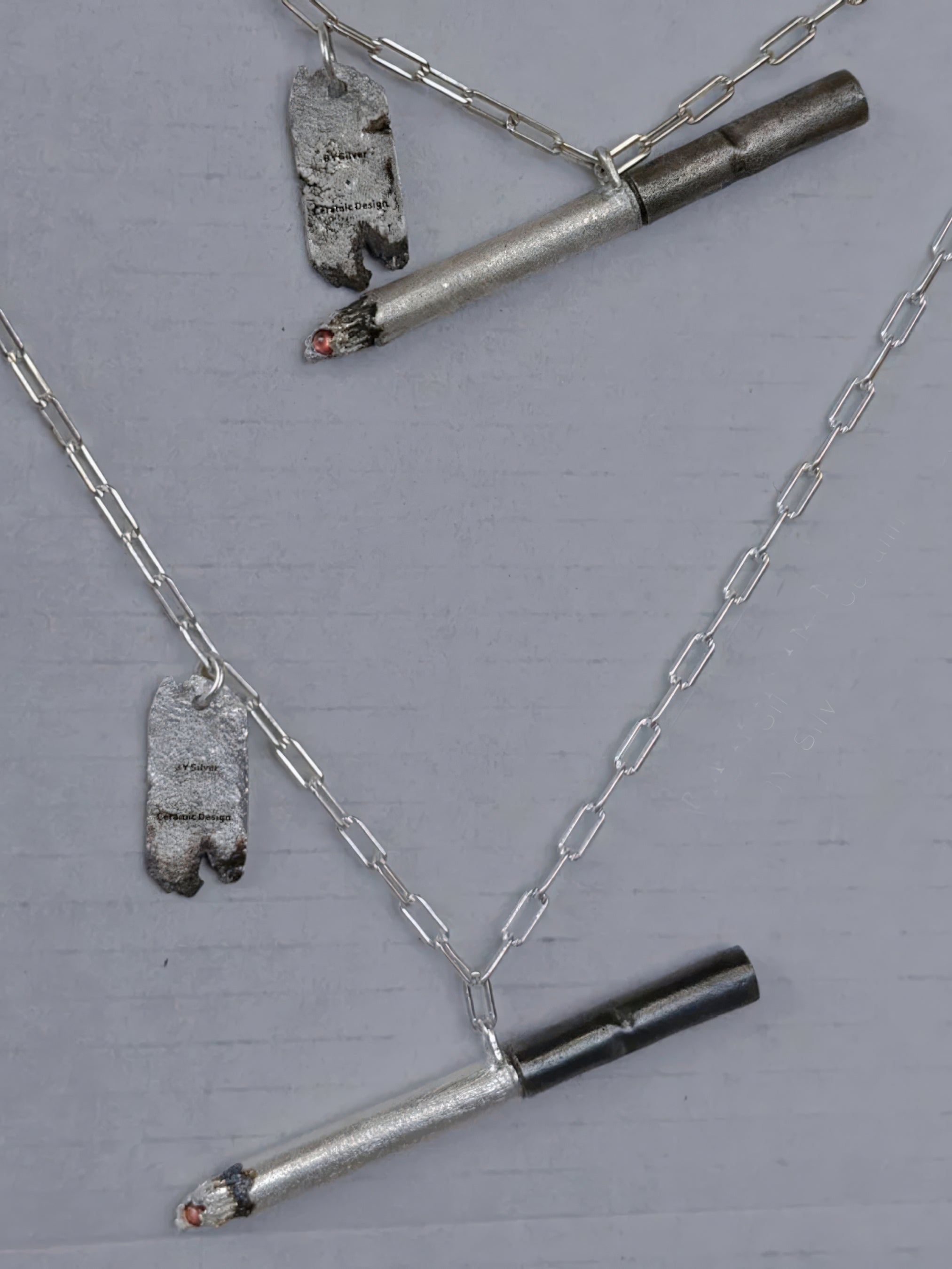 Cigarette necklace