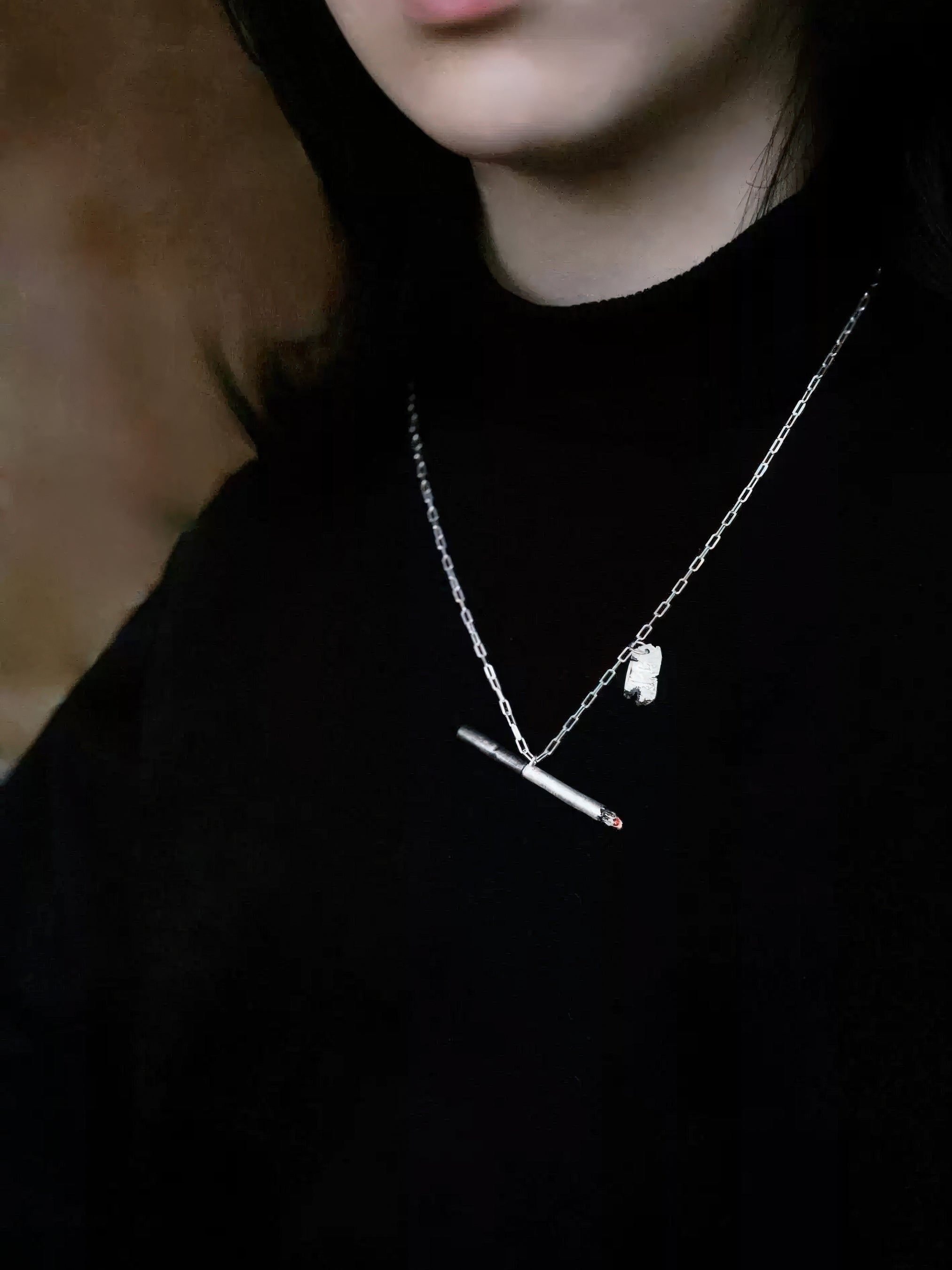 Cigarette necklace