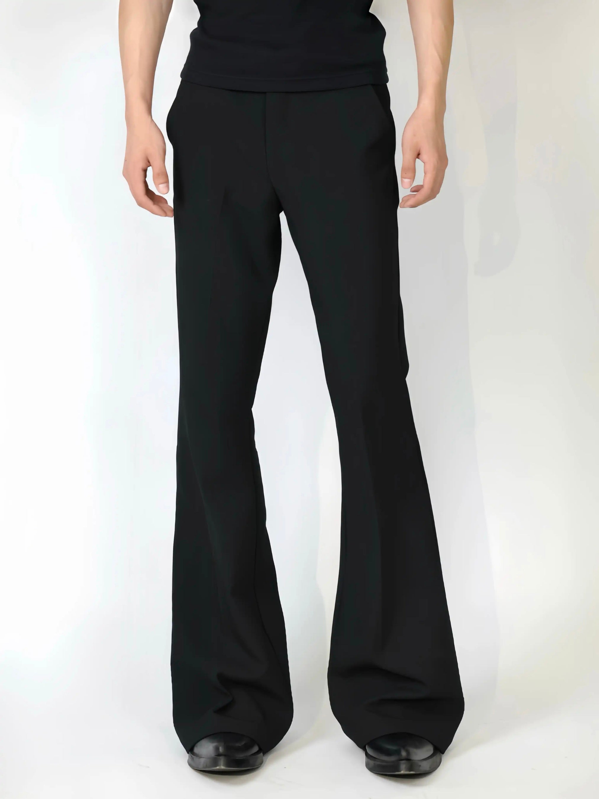 Structured Flare Pants