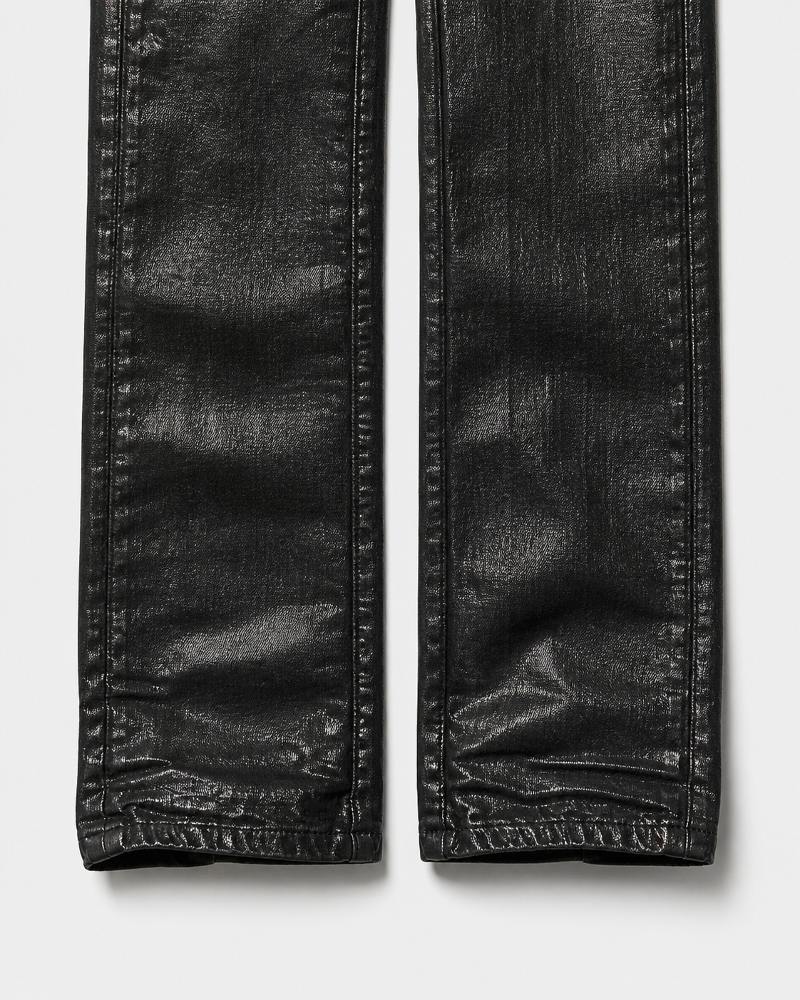 Riven Waxed Slim Denim Jeans