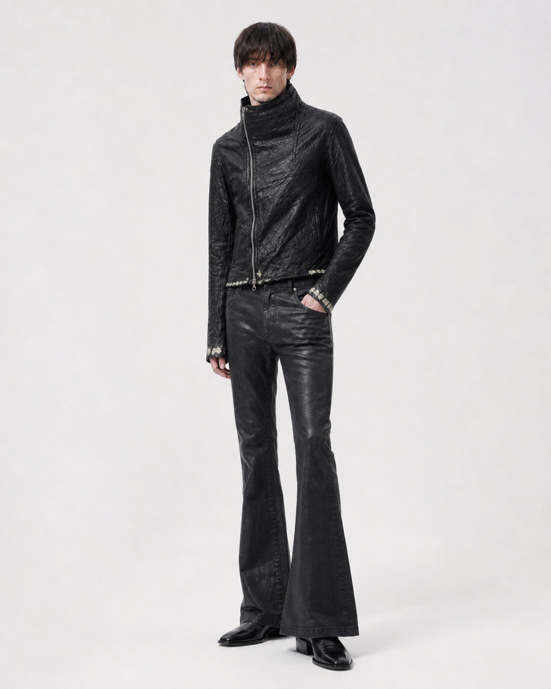Riven Abyss Leather Jacket