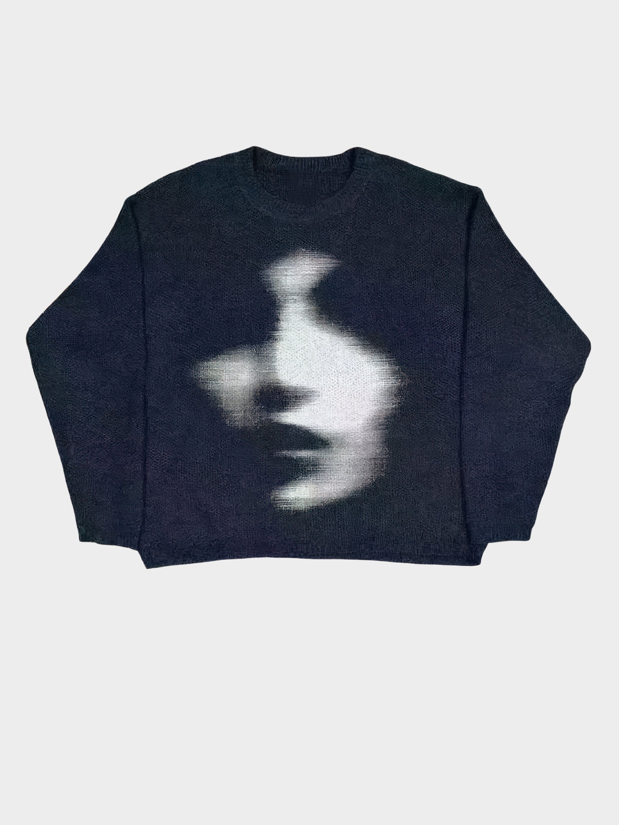 Riven Knit le visage flou