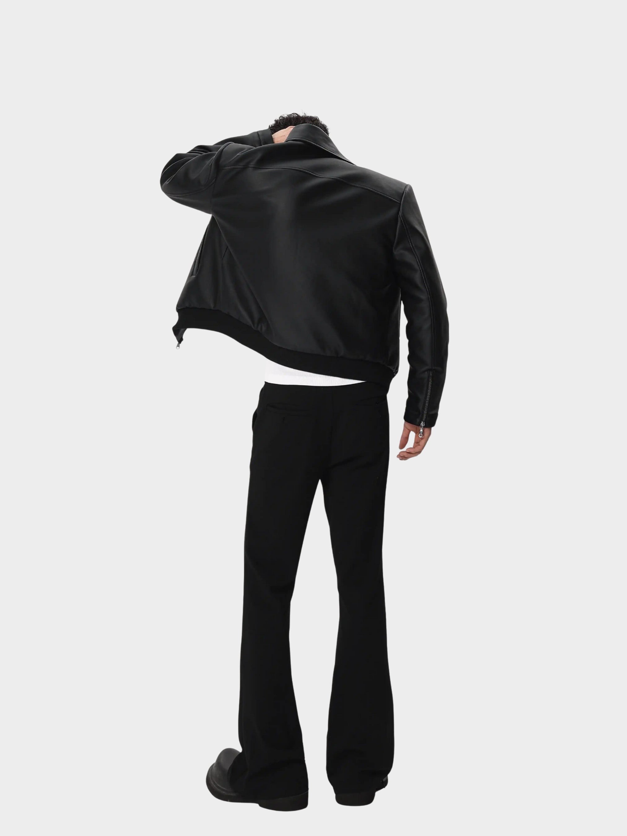 Structured Flare Pants