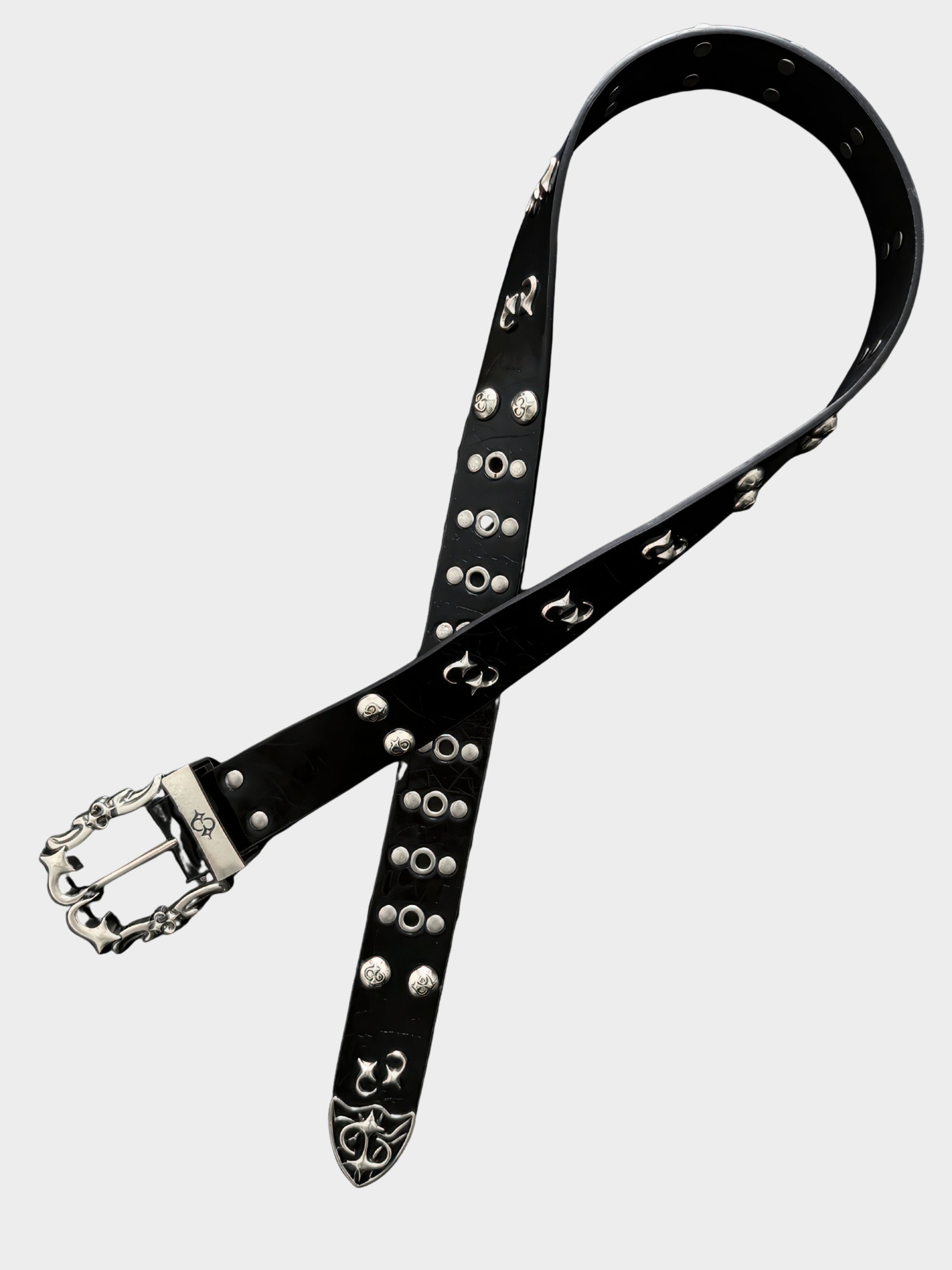 Riven Metal Buckle Belt