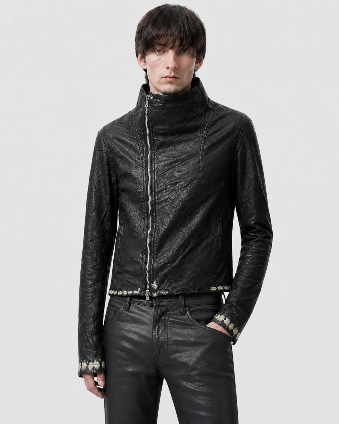 Riven Abyss Leather Jacket