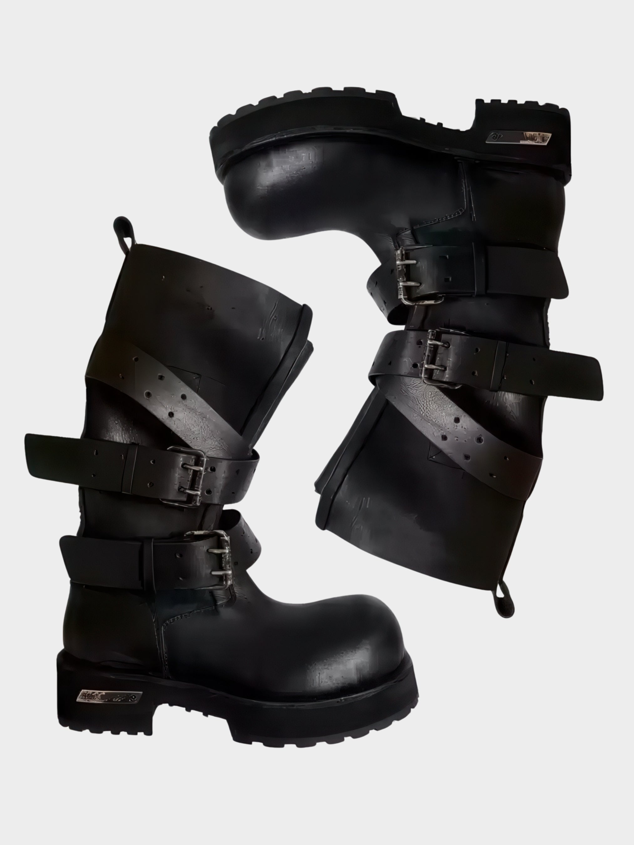 Riven Buckle Boots