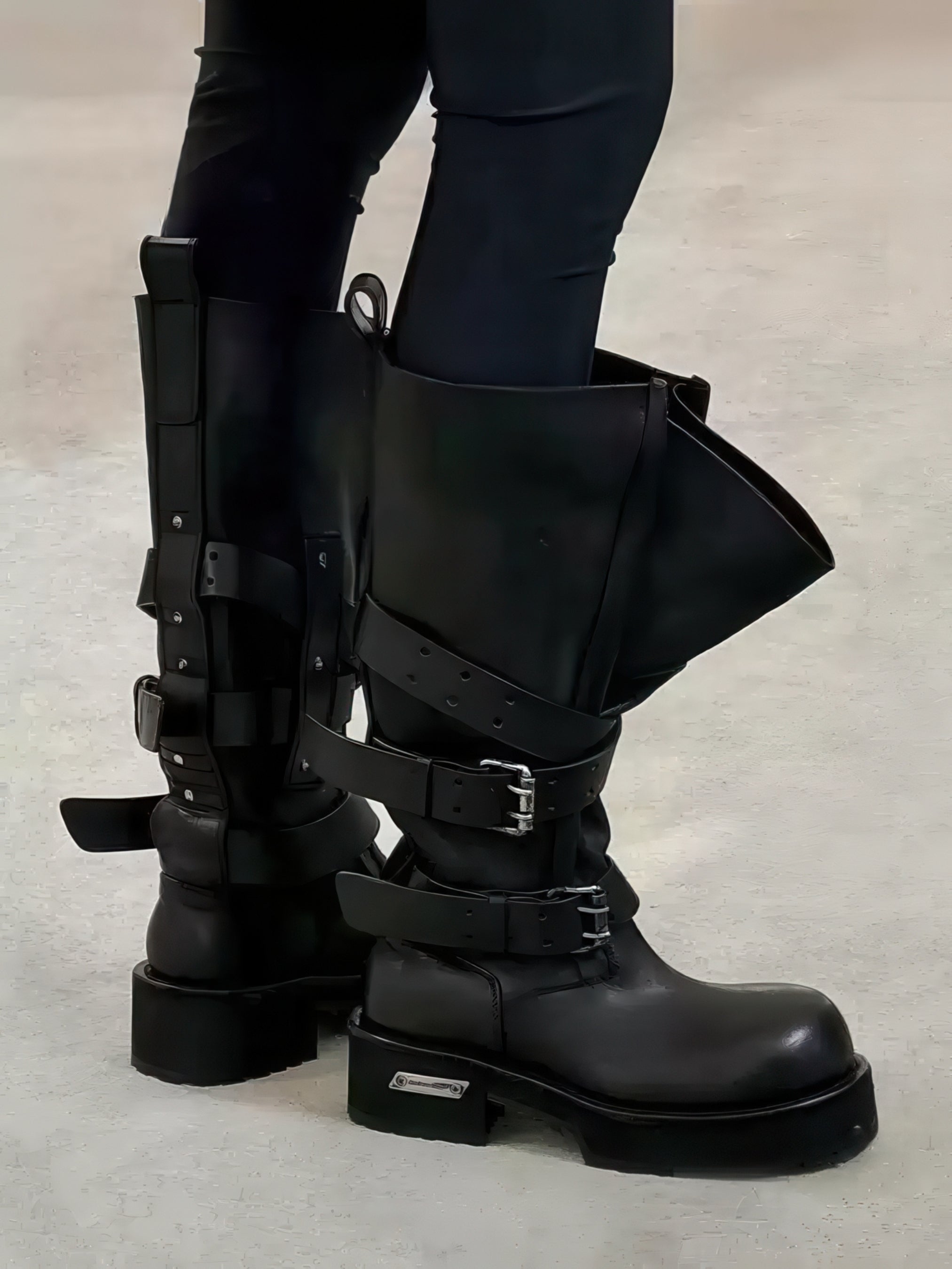 Riven Buckle Boots