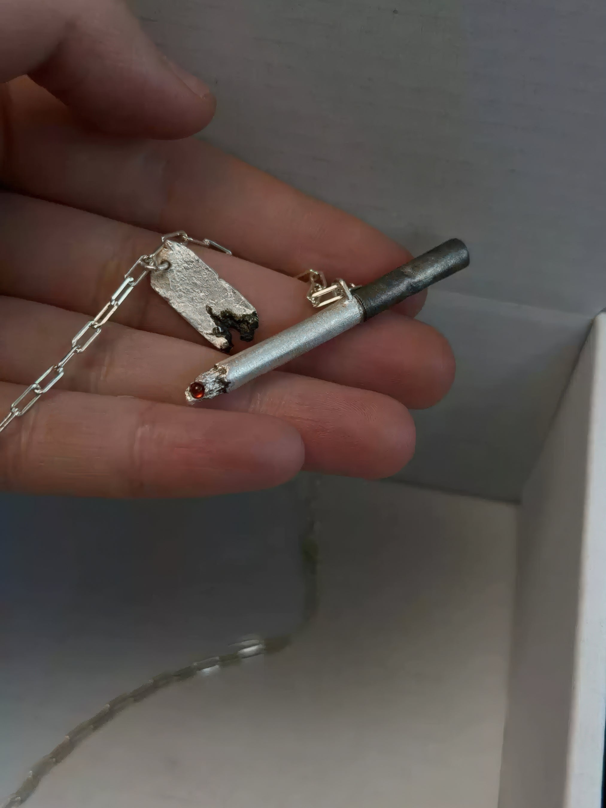 Cigarette necklace