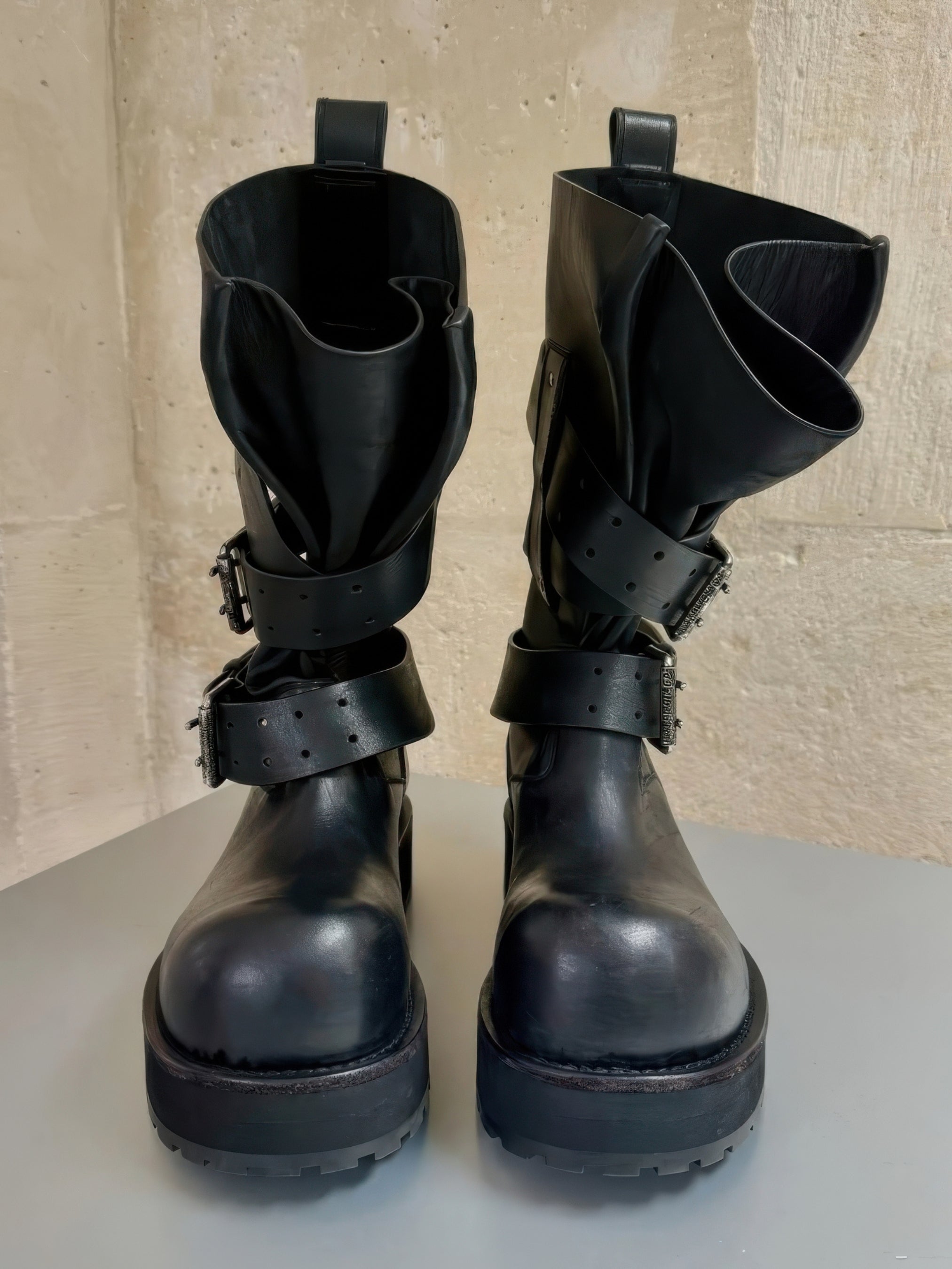 Riven Buckle Boots
