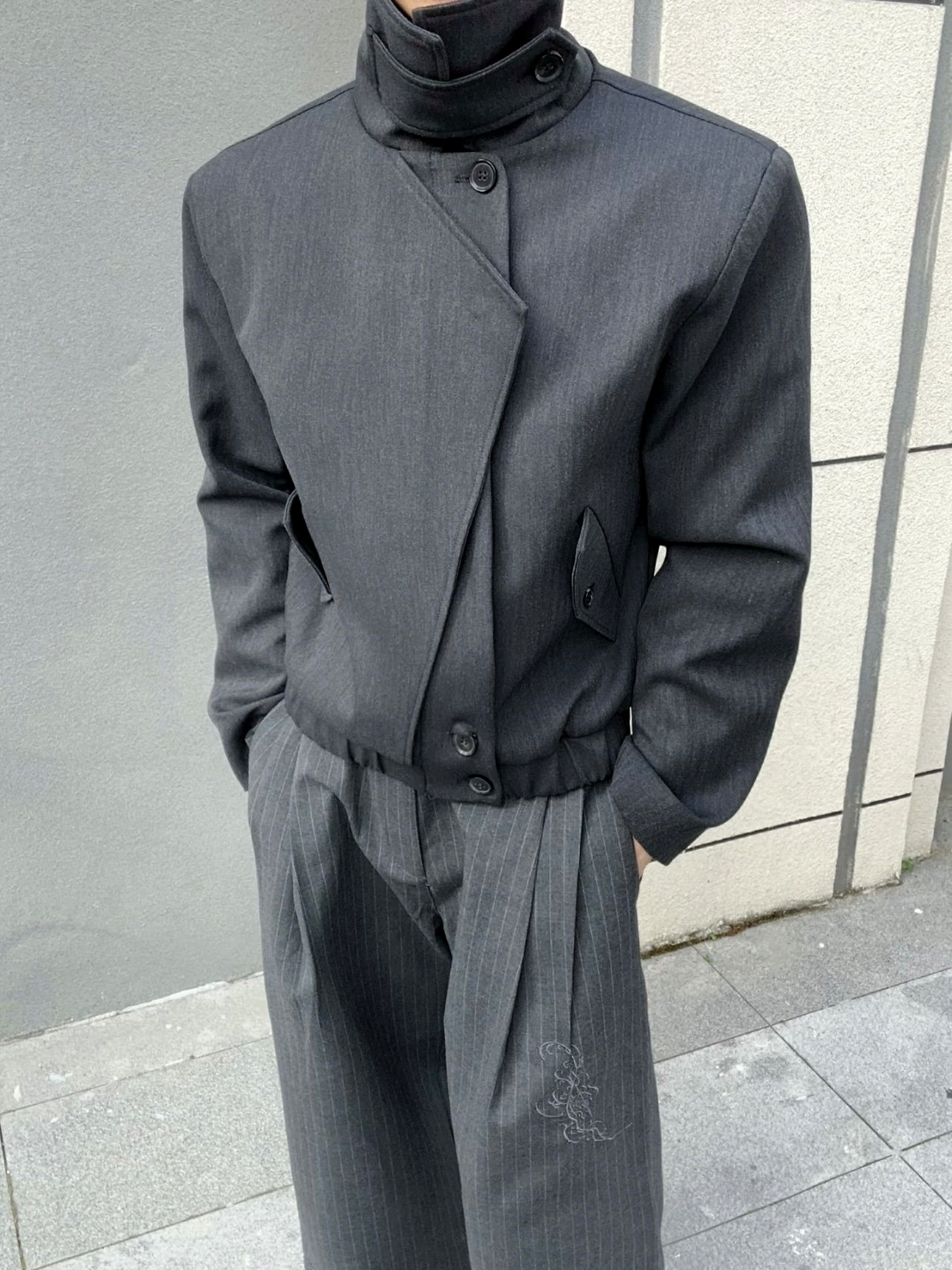 Riven Obsidian Structured Jacket